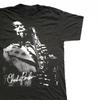 90s Vintage Jazz Charlie Parker Shirt Short Sleeve Black Unisex S-5XL ND1069 Unisex T-Shirt