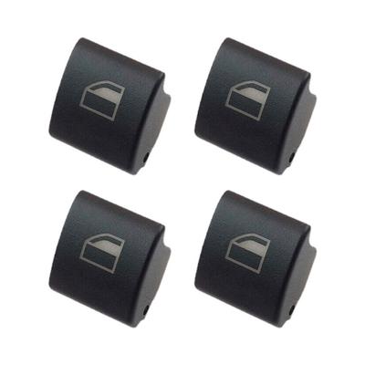 Neu Für BMW E46 323i 325i 330i M3 328i 61316902174 4 Stück Fensterheberschalter Tastenkappe