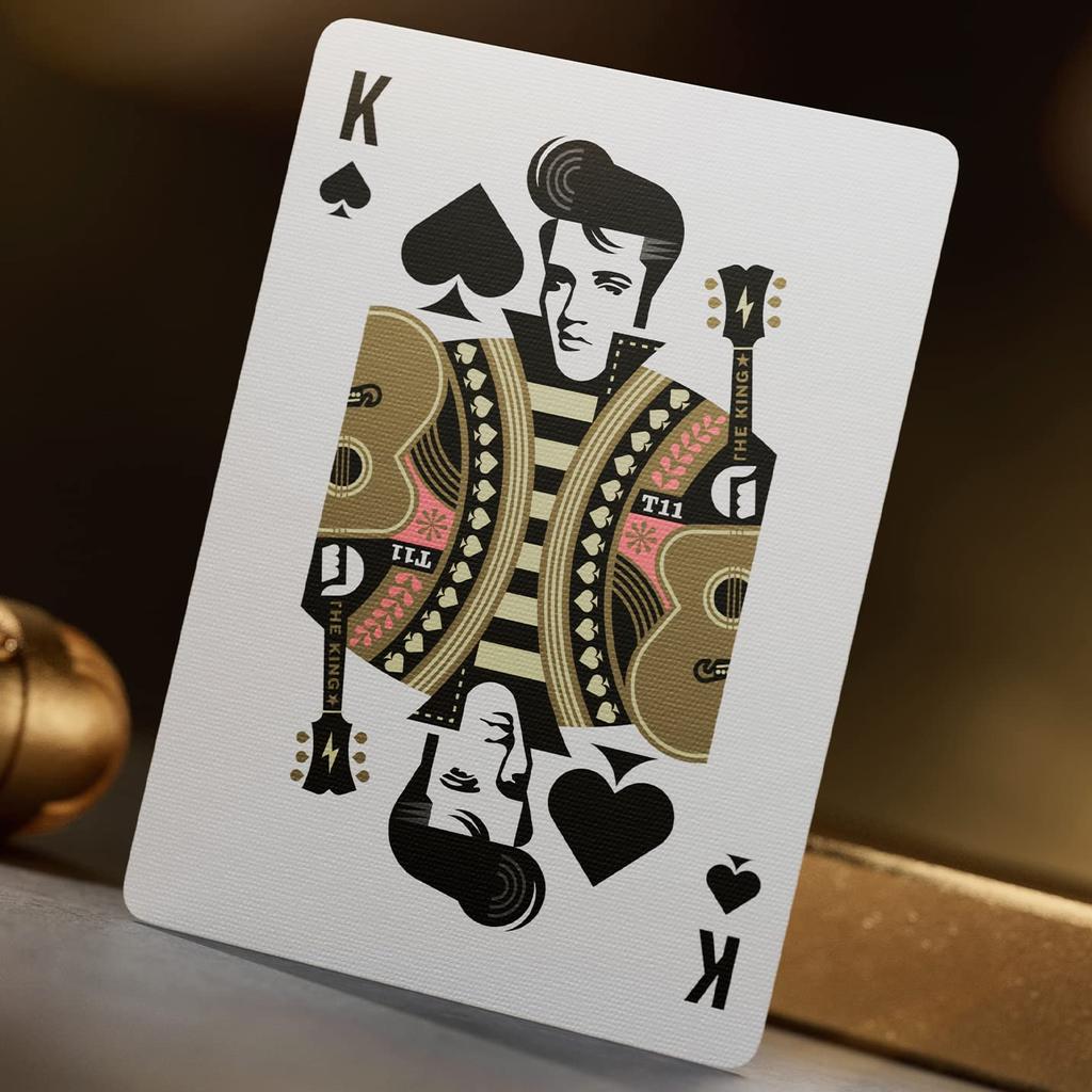 Theory11 Elvis Presley ELVIS jeu de cartes