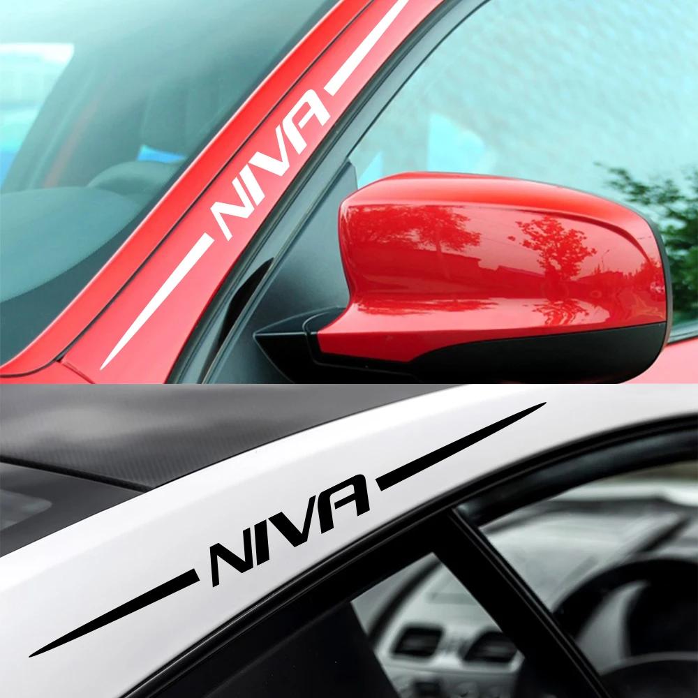 Car Whole Body Trim Sticker Auto Tuning Accessories Vinyl Decal Graphics Window Winshield Decotaion For Lada LARGUS NIVA XraySS12