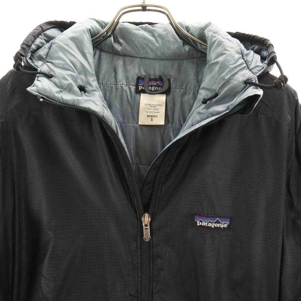 Patagonia 83985F5 Micro Puff Jacket S Charcoal Gray Outdoor Padded Women Used