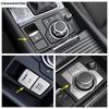 For Mazda CX-5 CX5 2017 -  Electrical Park Hand Brake Center Multimedia Knob Button Panel Cover Trim  Accessories Interior