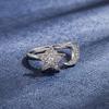 2024 Trendy Rotating Star Moon Ring for Women – Innovative Design In Live Broadcast Jewelry