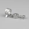 Elastic Hose Clamp, 65 Manganese Steel, Dacromet Gray Q673, Automotive Oil Application.