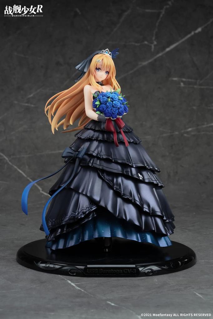 APEX "Battleship Girls R" Saratoga Evening Flower Ver. 1/7 Scale PVC & ABS Painted Complete Figure