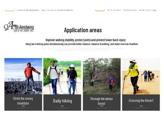 BOGO: Aluminum Telescopic Hiking Poles - Outdoor Travel Gear