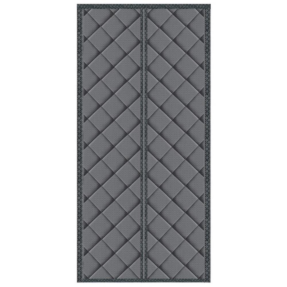 Winter Warm Windproof Cotton Door Curtain - Anti-Mosquito Soft Gauze for Kitchen, Bedroom, Household Partition.