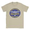 Men T-Shirt Fall Guy Stunt Association Funny Pure Cotton Tee Shirt Short Sleeve T Shirt Round Collar Clothing Plus Size
