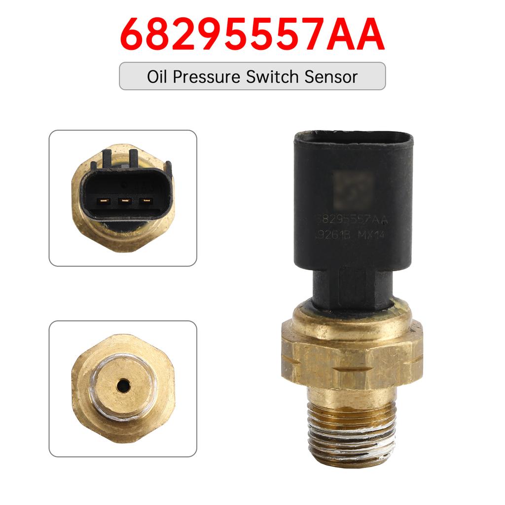 Oil Pressure Switch Sensor 68295557AA for Jeep Dodge Chrysler Ram 2016-2021