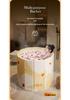 Foldable Adult Bathtub for Home Use - Thickened Full Body Shower Bucket