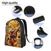 Dragons Ball Anime Song Goku Backpack  Kawaii Backpacks Girl Hiking Large School Bags Designer Rucksack Back To School