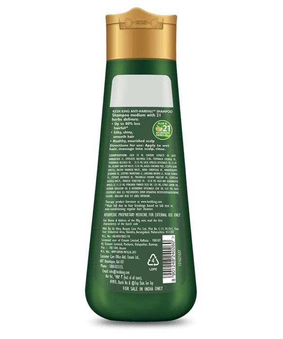 Kesh King Ayurvedisches Anti-Haarausfall-Shampoo, 80 ml