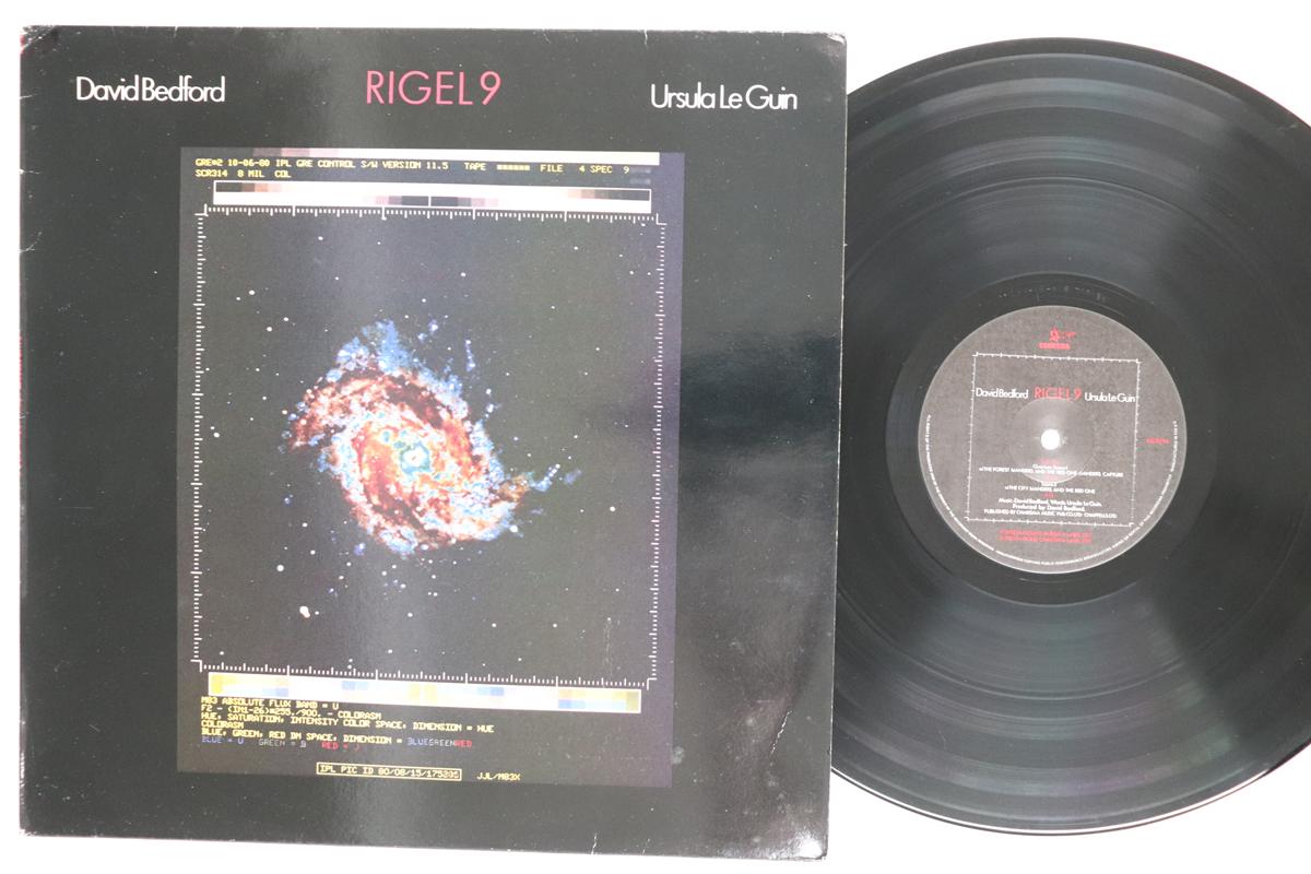 LP Record DAVID BEDFORD URSULA LE GUIN Rigel 9 RIGEL9 CHARISMA 1985 UK Rock Used