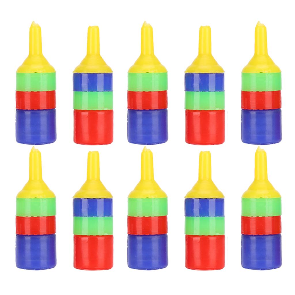 10pcs Fish Tank Air Stone Bubbles Release Oxygen Increasing Diffuser High Efficiency Aeration