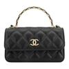 Classic Flap CF Sheepskin Shoulder Bag, Crossbody Bag Women's Black AP3385-B12915-94305