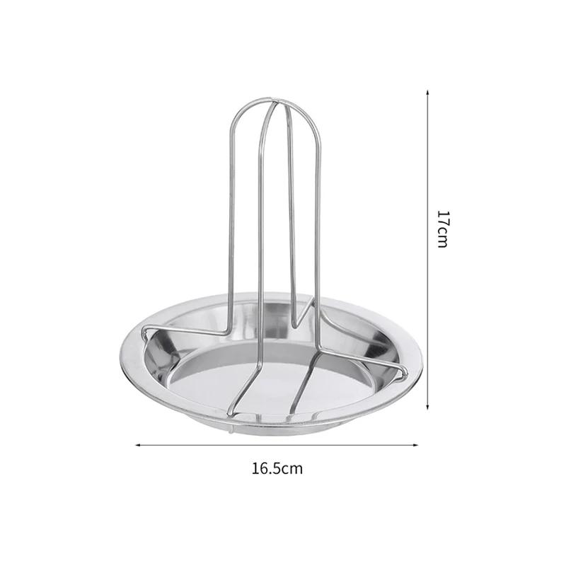 1set Chicken Roaster Holder Rack BBQ Baking Pan Grilling Tool Accessories Indoor Grill