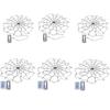 Light Up Giant Spiderweb 70 LED with Plush Spider Stretch Cobweb Lighted Decor Giant Lighting Halloween Spider for Yard Outside