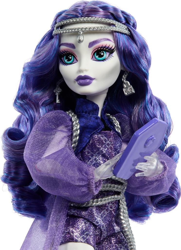 Monster High Spectra Vondergeist Doll with Pet Ferret Rhuen and Accessories