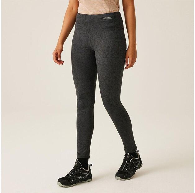 Брюки Regatta Holeen II Winter Leggings (UTRG11903) seal marl серый