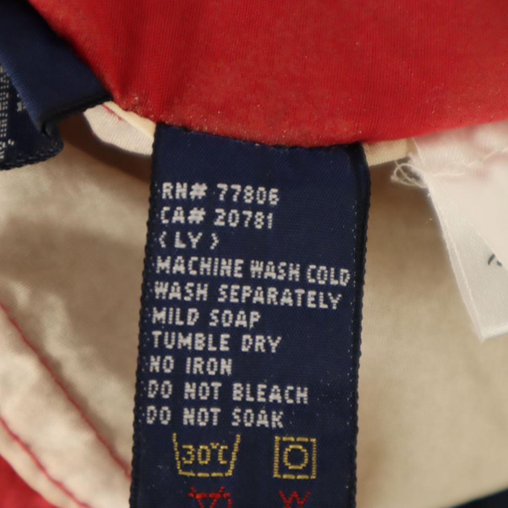 Tommy Hilfiger 90er Jahre Alte Flaggen-Etikett Pullover Nylonjacke L Kapuzenpullover Herren Gebraucht