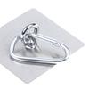 2Pcs Stainless Steel Ceiling Hooks Heavy Duty Adhesive Hooks No Drill Hanging Hooks For Lanterns Plants Hammocks