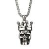 Skull Elegant Vintage Pendant Necklace Made Of Titanium Steel For Memorable Ideas Gift