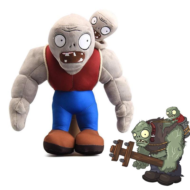 Soft And Cuddly Plants Vs. Zombies Gargantuar Zombie Plush Toy For Kids