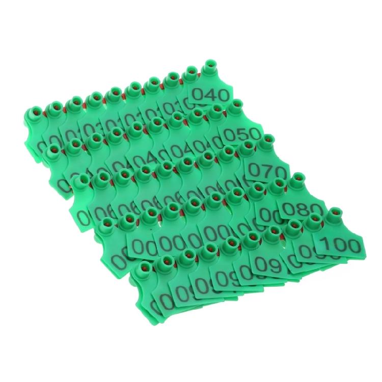 Pig Ear Tags Numbered Ear Tags for Sheep Cows Livestock Ear Tags 001-100