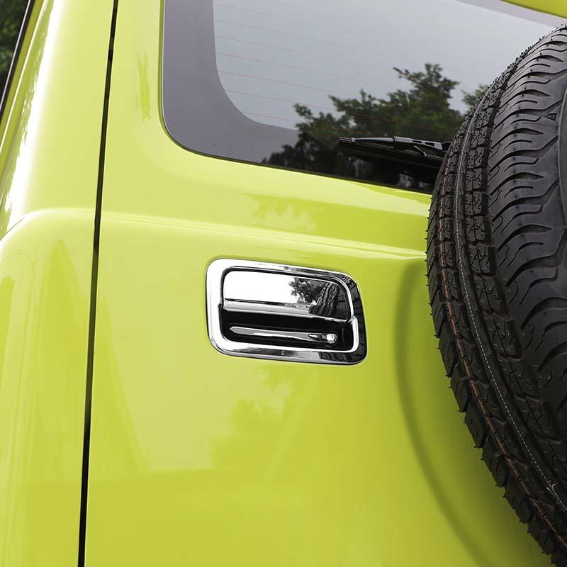 Car Door Tailgate Handle Shell Decoration Cover Stickers For Suzuki Jimny 2019 Up Exterior Accessories