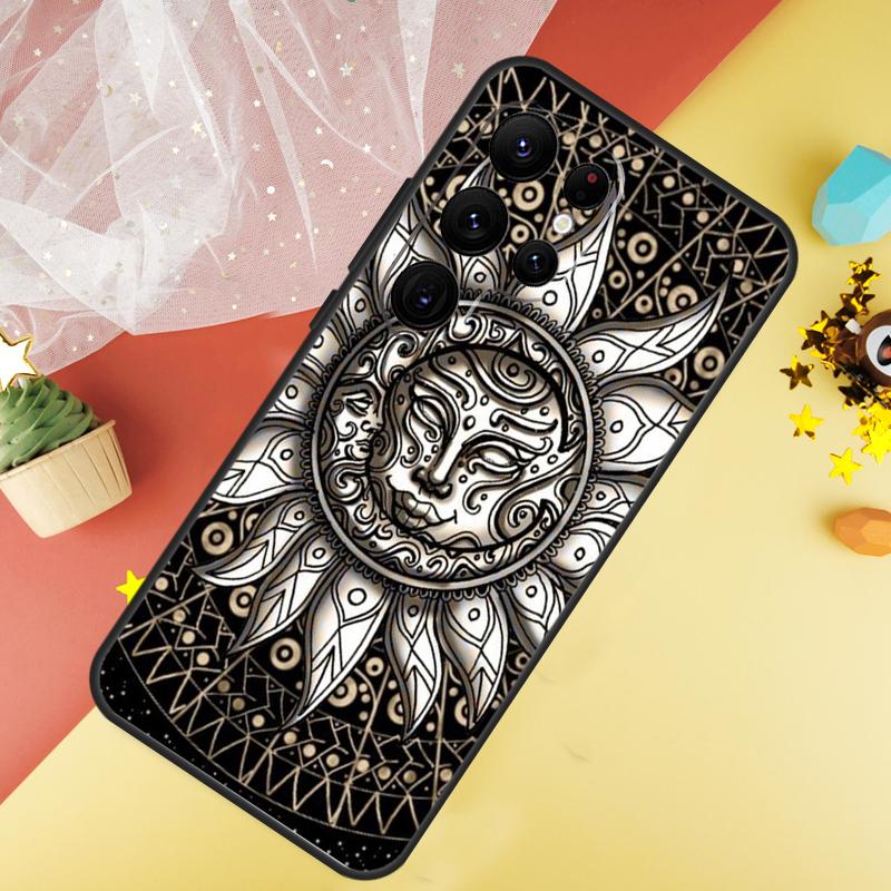 Maori Samoan Polynesian Tribal Phone Case For Samsung Galaxy S25 FE S23 S21 S20 S22 S24 Ultra S9 S10 Plus Cover Coque