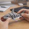 Multi-Joint Movable 3D Printed Animal Joint Mini Marine Animal Model Whale Figurine Desk Decor