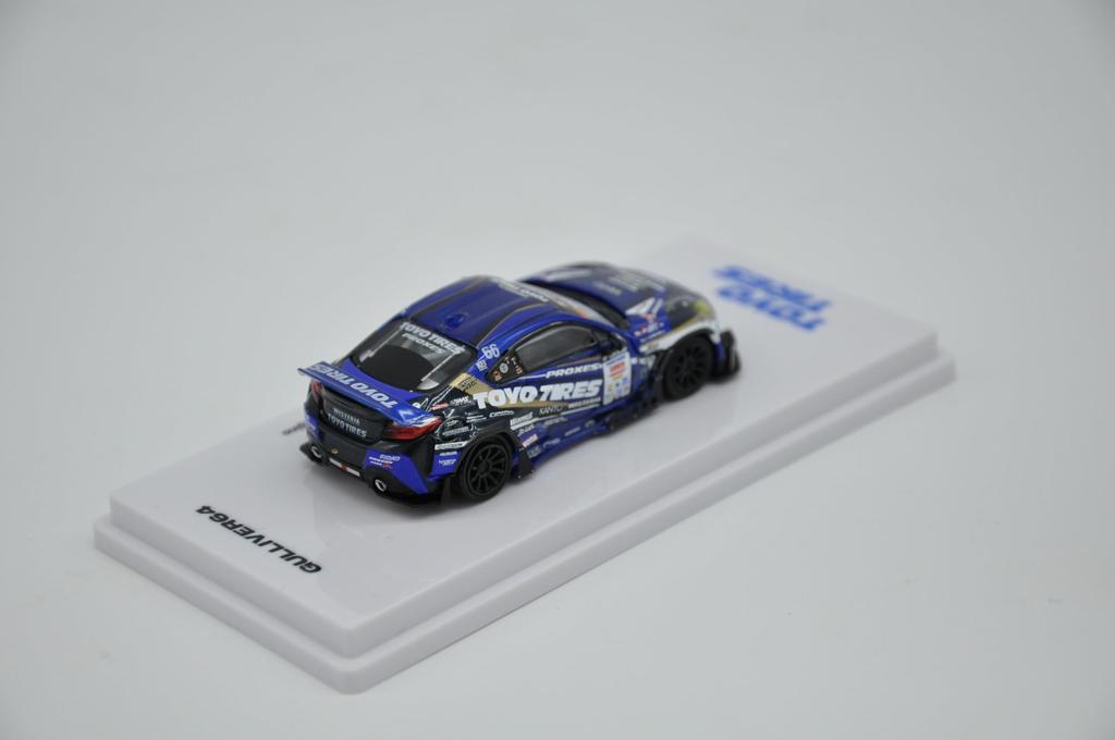 Gulliver GULLIVER64 Scale GR86 Team Toyo Tires Drift D1GP 2025 Fujino Finished Model GU64102 1/64 #66 H.