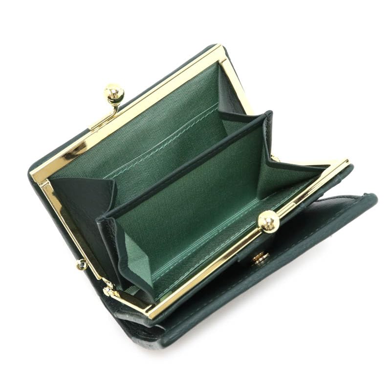 Tamara Bopers Bi-fold Clasp Wallet 85-1759 Dark Green