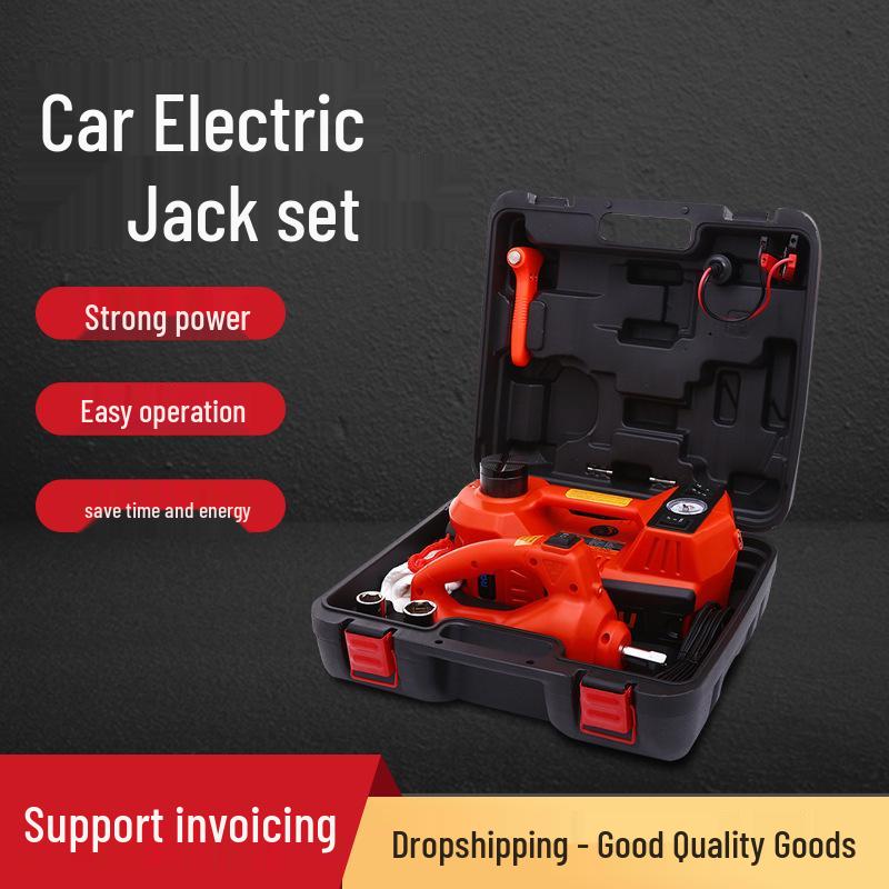 12V Multi-Functional Car Electric Jack & Wrench Set Jack 5T (135-360mm)