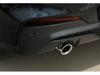 Black Round Tailpipe Cover for BMW X3/X4 G01/G02 - No Damage Installation