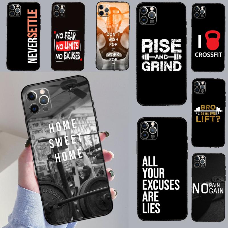 Motivational Gym Fitness For Huawei Nova Y60 Y70 Y90 Y72 Y73 Y61 Y91 7i 8i 11i 12i 12s 9 10 SE P20 P30 P40 Lite Case