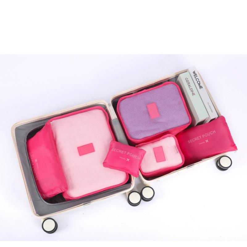 Oxford Cloth Travel Storage Bag for Shoes and Underwear, Packing Organizer Pouch