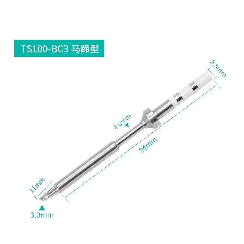 

Сменные жала паяльника TS100 Различные модели жала электрического паяльника Pinecil V2 серии TS B2 ILS BC2 C4 K