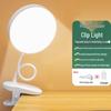 Rechargeable LED Clip-On Desk Lamp - Eye Protection Night Light for Dorms and Bedside Reading