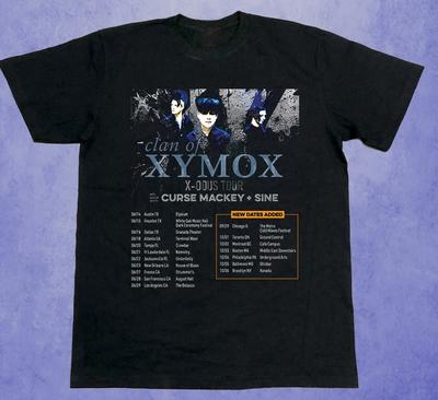 Clan Of XYMOX Band X-Odus Tour Album T-Shirt Regalo Per Uomini Donne