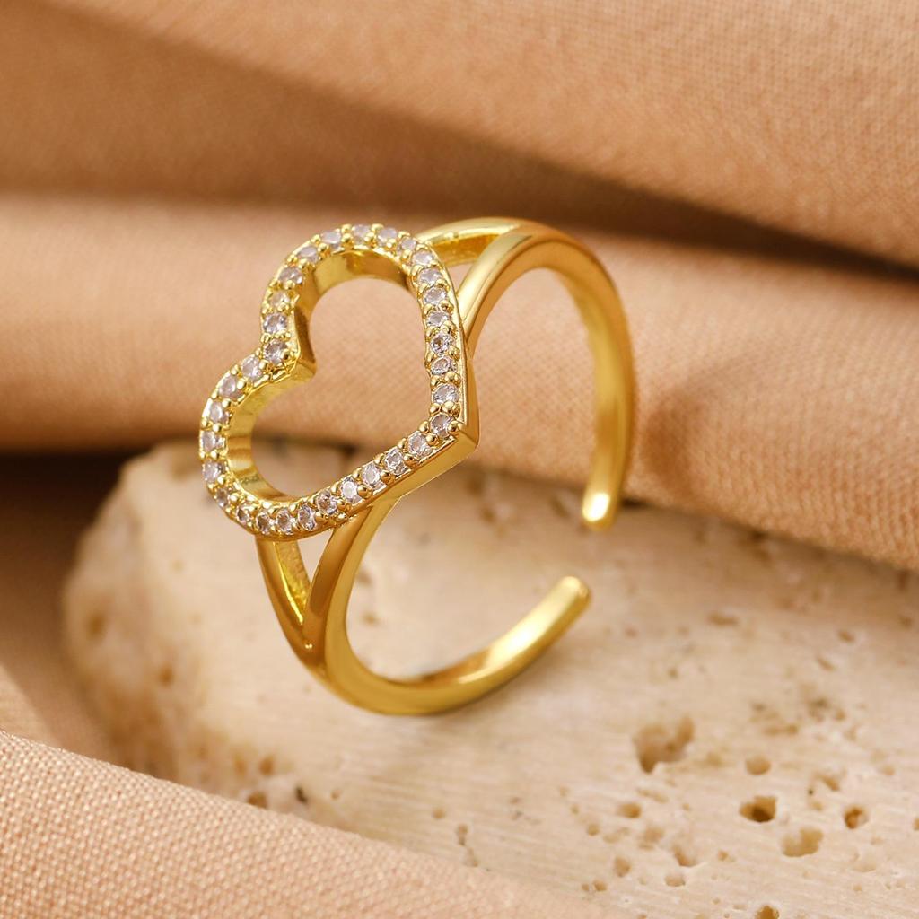 High-End Cross-Border Fashion Bow Ring for Women - European & American Style Open Index Finger Accessory