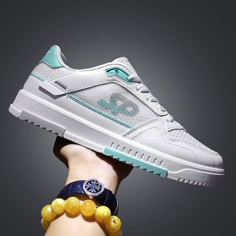 Модная парусиновая обувь мужская 2024 весна новая мужская сетчатая парусиновая обувь — фото 7