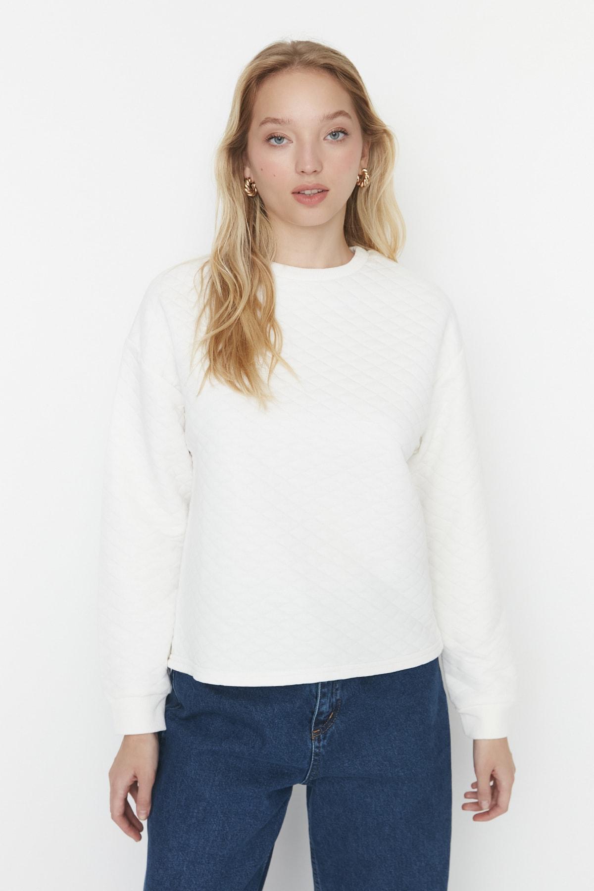 

Толстовка - Экрю - Классический крой