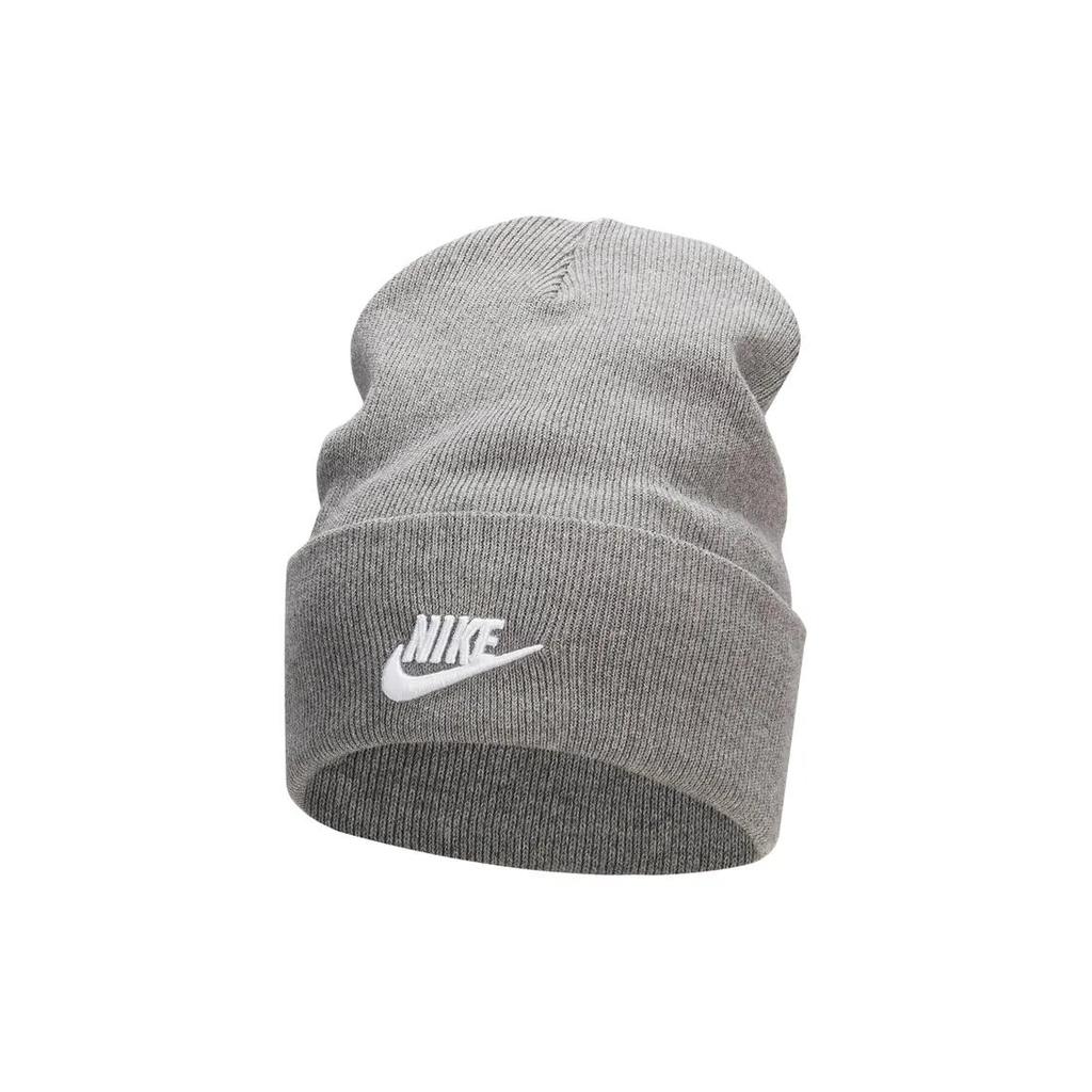 Nike Cotton Beanies Unisex Gray (Unisex) Beanies FB6528 091