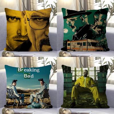 Movies B-Breaking B-Bad Personalized Pillow Dust Cover Bedroom Kids Party Decoration Pillowcase Birthday Children Gift