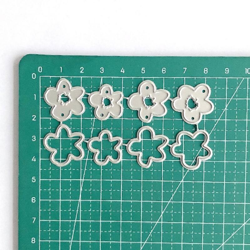 Flower Cutting Dies Carbon Steel Die Cut Metal Embossing Templates Decorative Embossing Paper Die Cut for Card Making