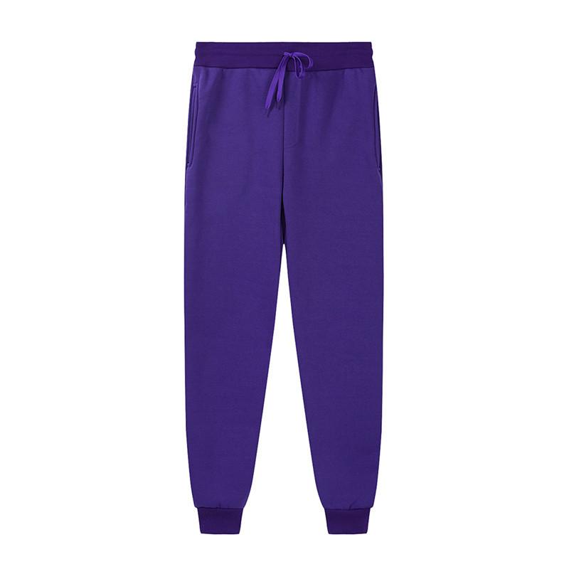 Unisex Sports Pants Casual Pants Running Fitness Pants Autumn Winter Fleece Sanitary Pants Wholesale