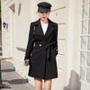 Women's Elegant Thick Wool Trench Coat