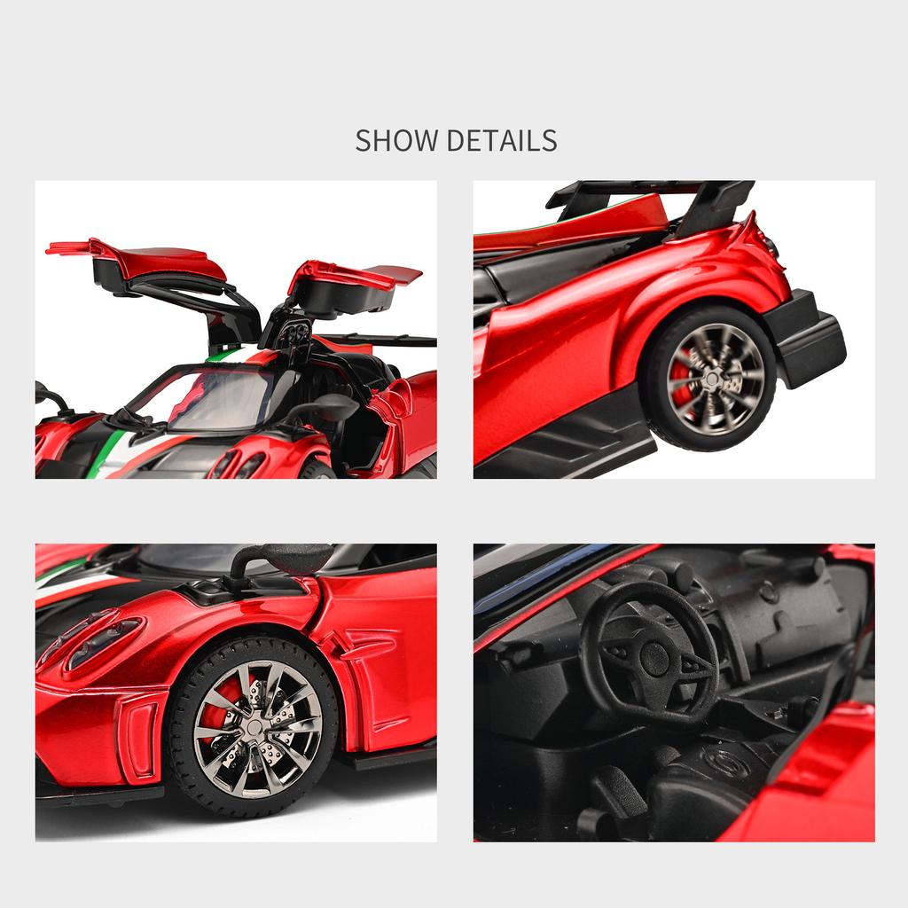 1:32 Pagani Imola Supercar Alloy Model Car Toy Diecasts Metal Casting Sound and Light Car Toys For Children Vehicle
