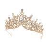 Children'S Crown Girl Crystal Crown Headgear Korean Fairy Princess Style Temperament Dress Accessories Crown Hair Accessories